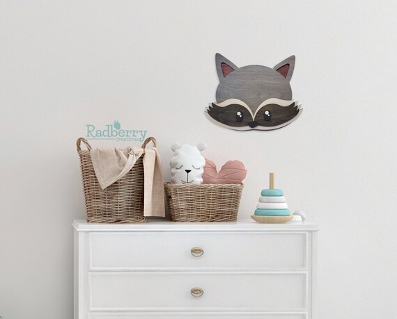 animal head nursery