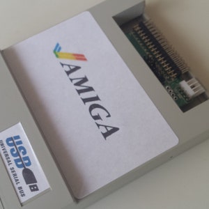 Amiga Gotek FD Drive Deluxe Edition ADF + 16Gb USB flashfloppy V3.41 With ADFs.