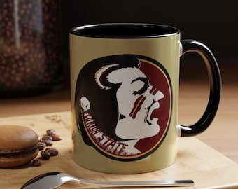 Taza de café de 11 oz de los Florida State Seminoles de la NCAA