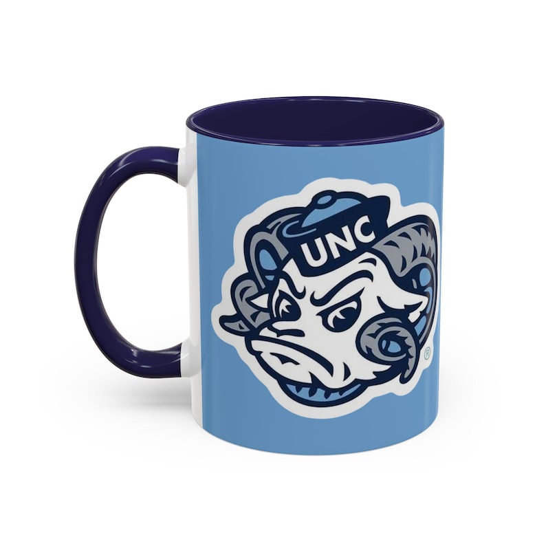 Taza de café de 325 ml de los North Carolina Tar Heels de la NCAA imagen 2