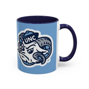 Taza de café de 325 ml de los North Carolina Tar Heels de la NCAA imagen 3