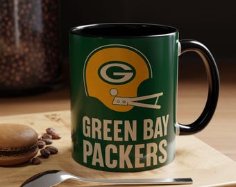 Taza de café de 325 ml de los Green Bay Packers de la NFL