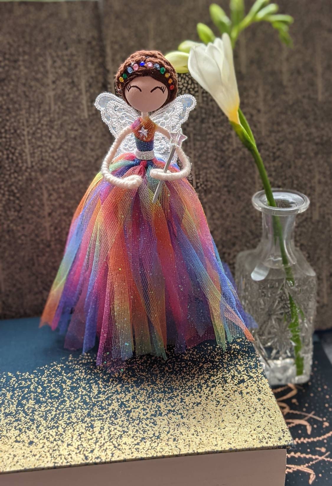 Handmade fairy doll / handmade gifts/ birthday gift/ worry Etsy