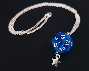Custom D20 Dice Necklaces | Dungeons & Dragons | RPG | TTRPG