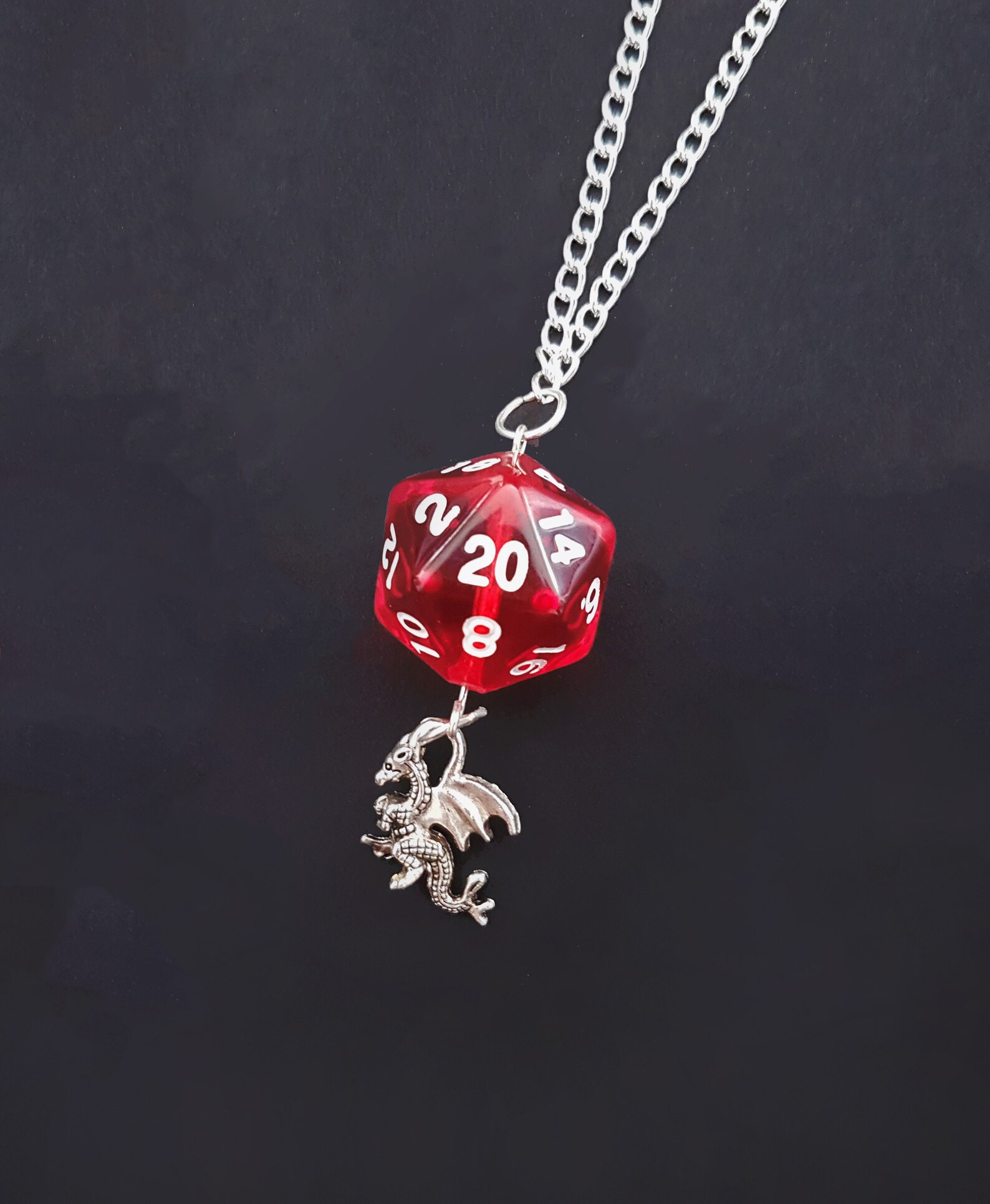 Dice Necklaces Custom Etsy