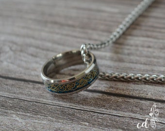 Ring Holder Necklace - Etsy Australia