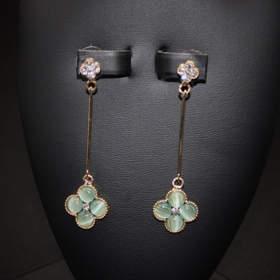 Seafoam green best sale earrings