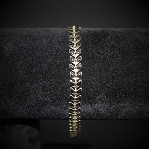 Delicate Gold with Black Inlay Bracelet