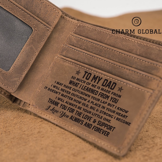 personalized wallets for dad