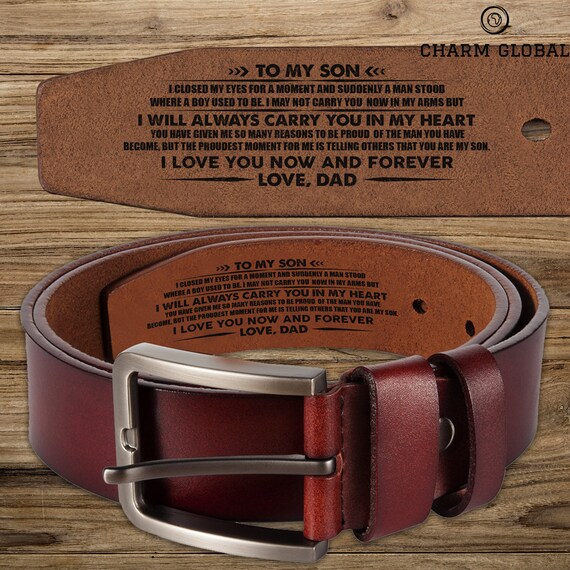 mens leather designer belts