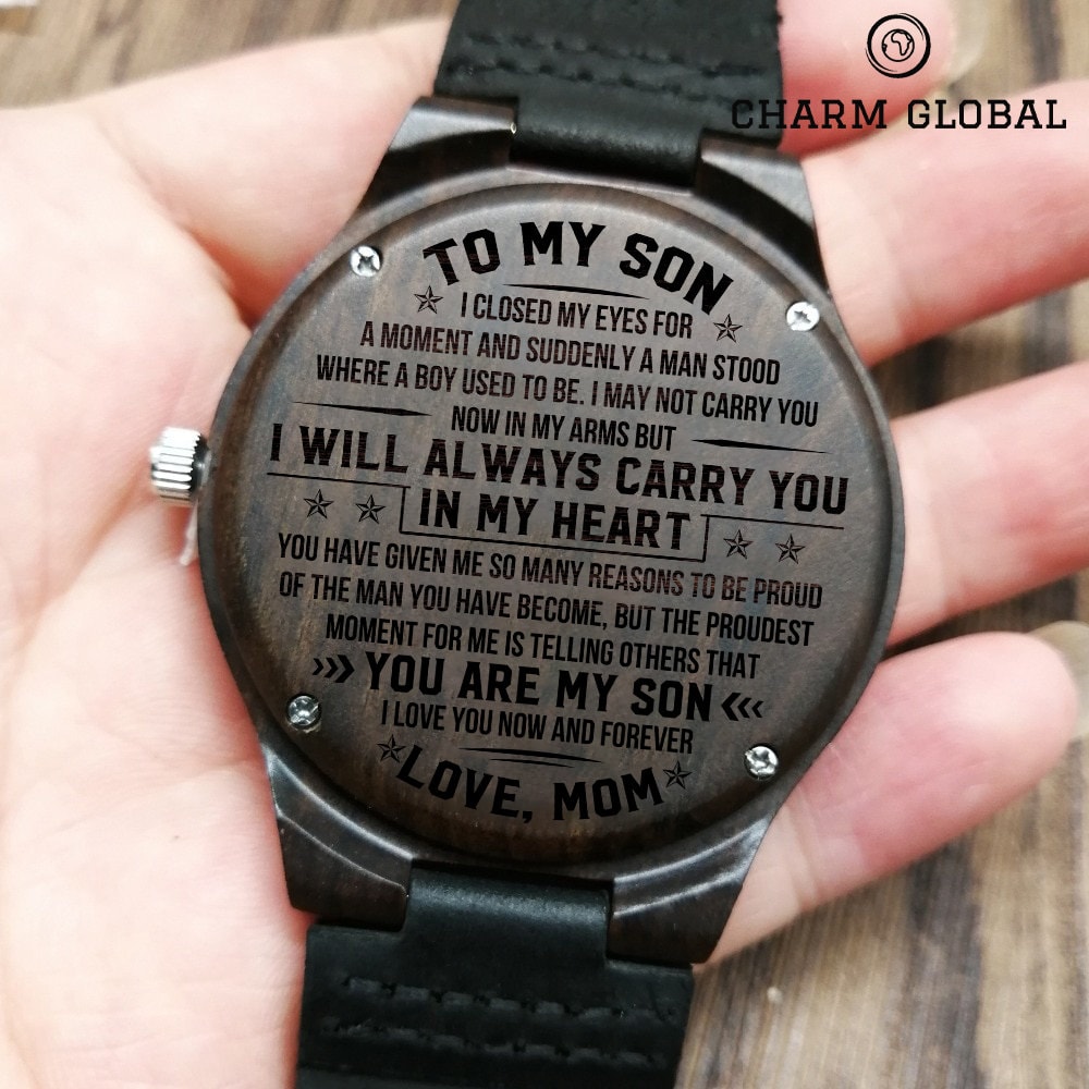 Personalized watch for clearance son