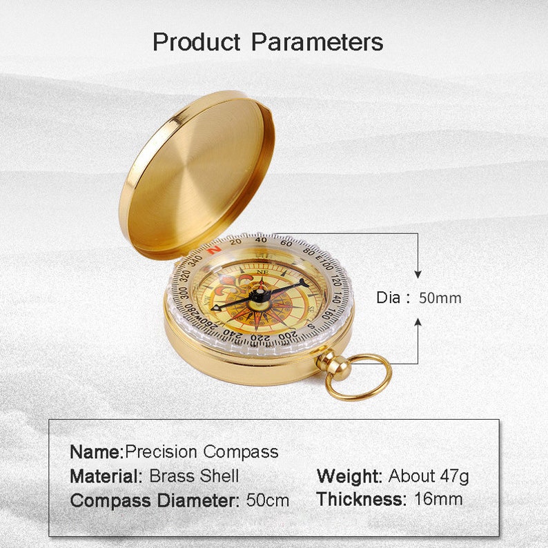 Personalized Compass, To My Grandson Compass, Engraved Compass, Personalized Gift, To My Son Compass, CG63 immagine 8