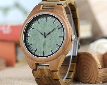 Mens Watch, Wood Watch, Personalized Watch, Engraved Watch, Wooden Watch,Groomsmen Watch, gift for groomsmen, Gift for Dad, Man gifts