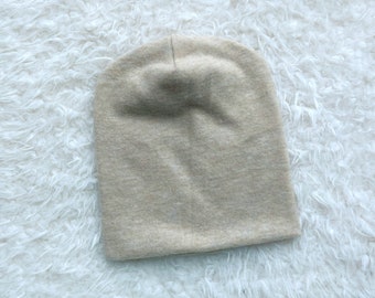 Oatmeal Slouchy Beanie, slouchy hat, slouch beanie, slouch hat, hipster beanie, baby slouchy beanies, brushed knit beanie, toddler hat,
