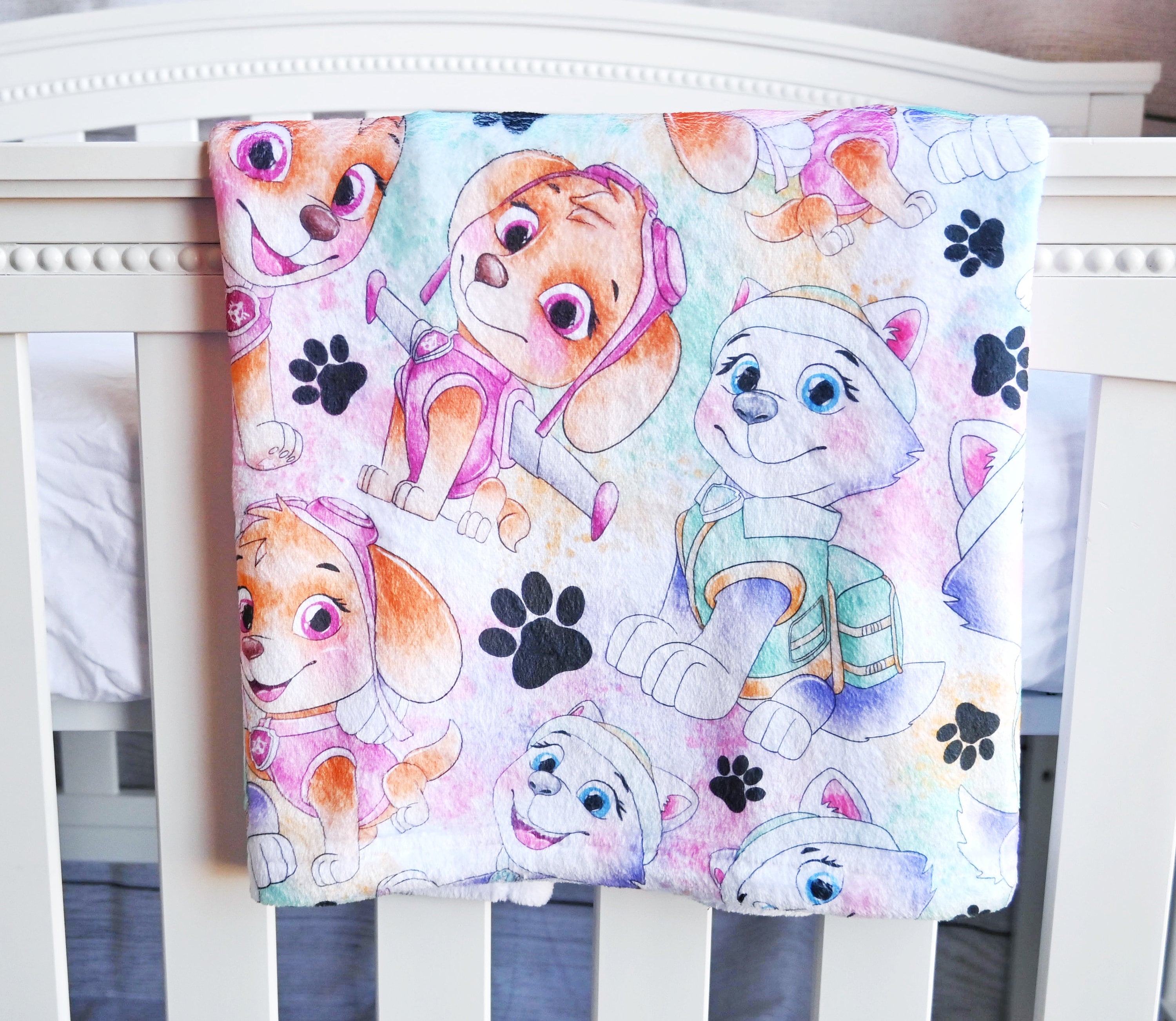Paw patrol girl blanket hotsell