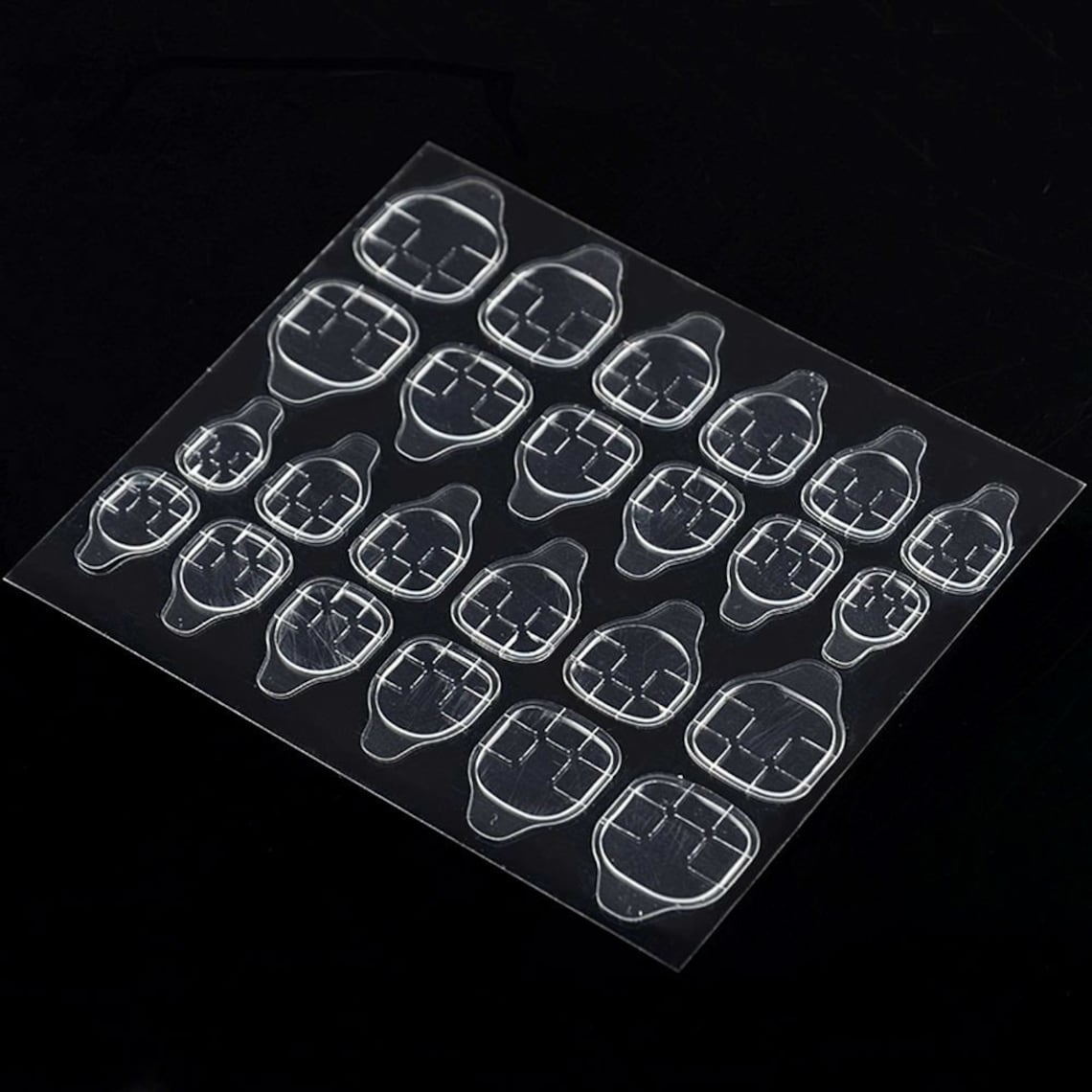 Nail Adhesive Tabs Extra Adhesive Tabs Double Sided Etsy
