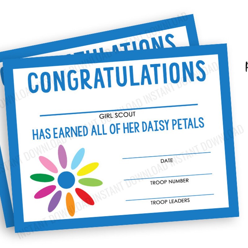 Daisy Petals Award - Etsy