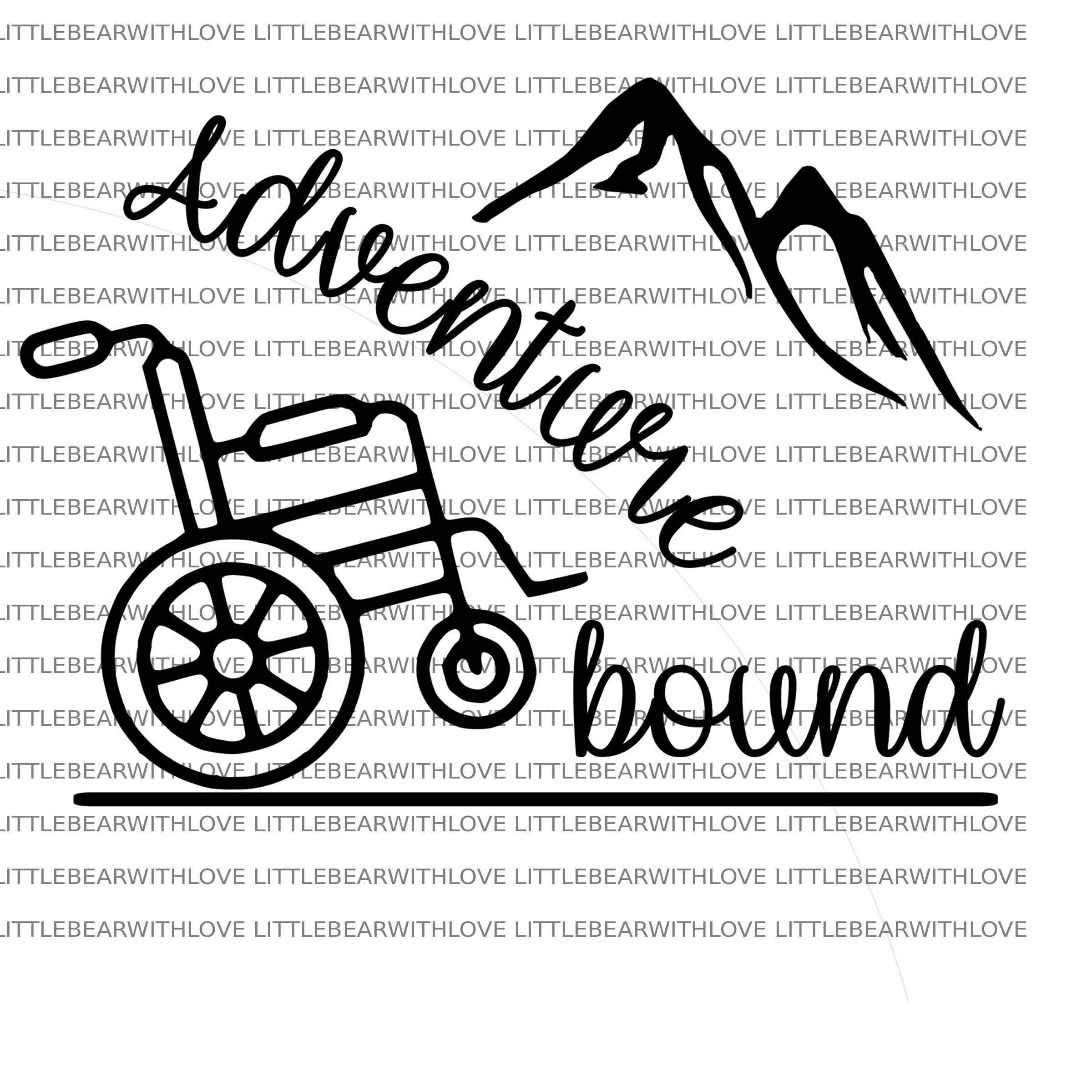 Adventure Bound SVG charity Cut File ONLY for Silhouette Cameo Cricut ...