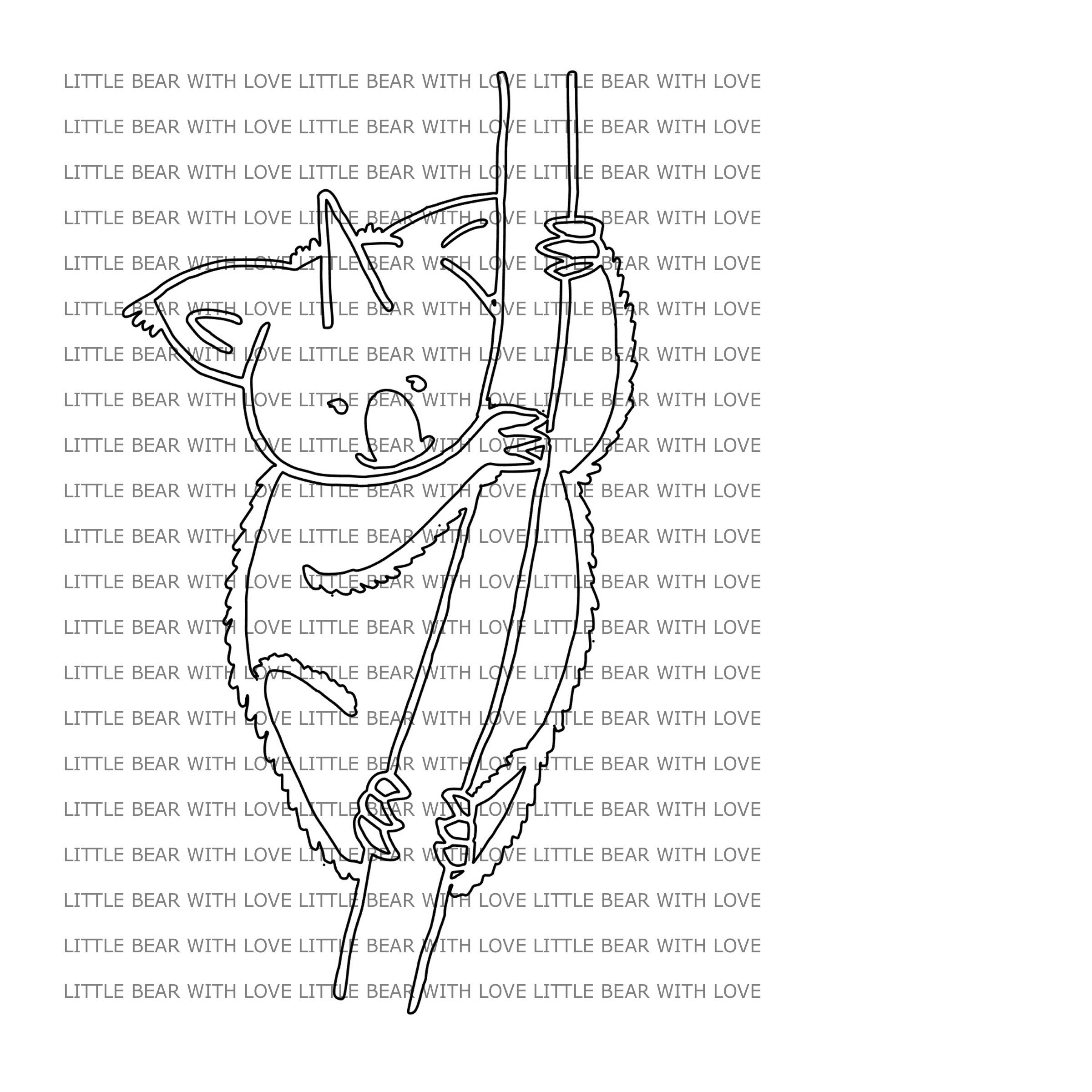 Koalicorn koala Unicorn SVG Hand Drawn Cut File ONLY for - Etsy