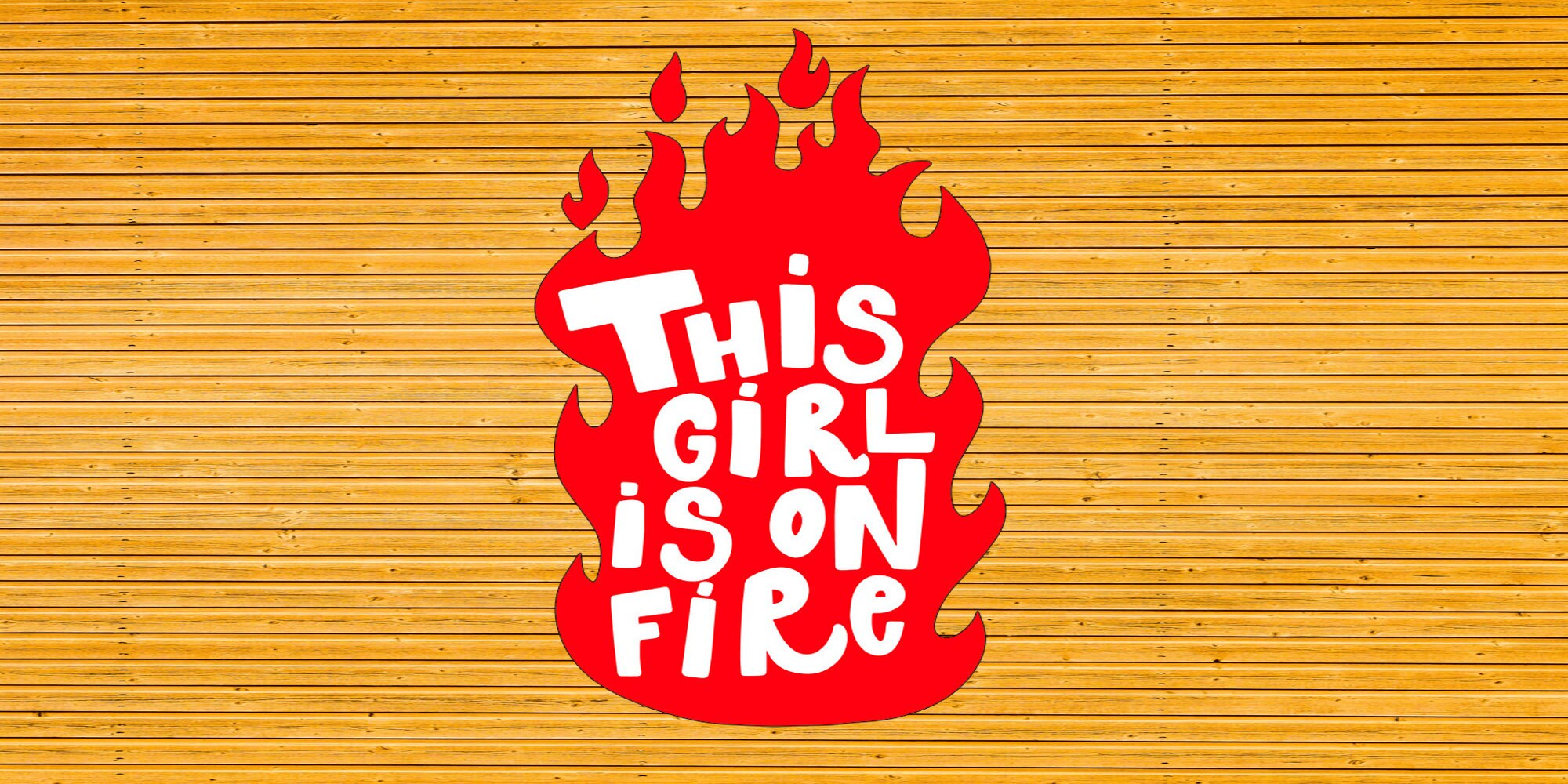 This girl is on fire funny quote Svg file SVG cut file tshirt Etsy