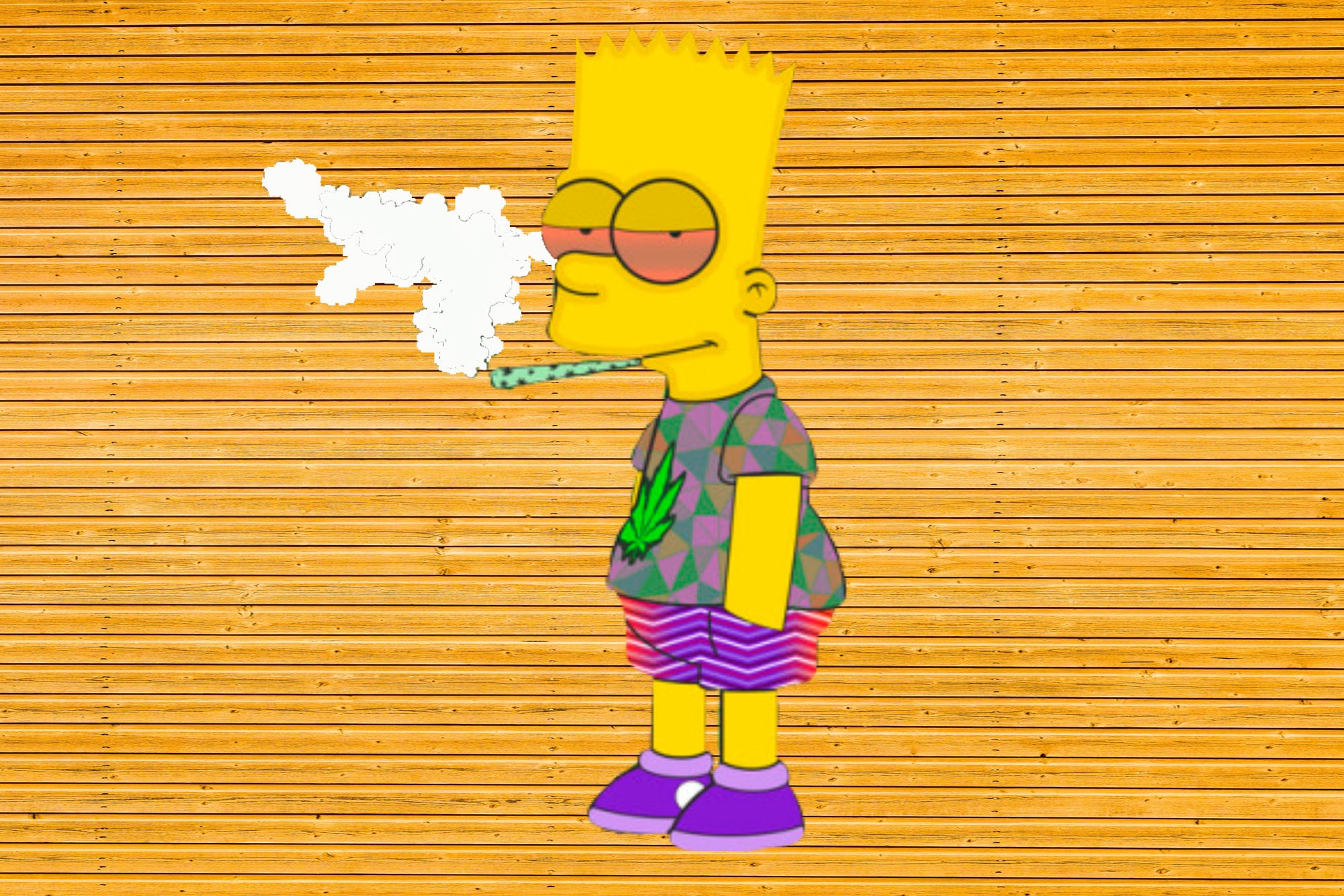 Bart simpson stoner Svg file SVG cut file t-shirt Cricut SVG | Etsy