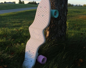 Custom 3D Printed Skateboard for Riding or Wall art. Rideable and decorative to be any design of your choosing