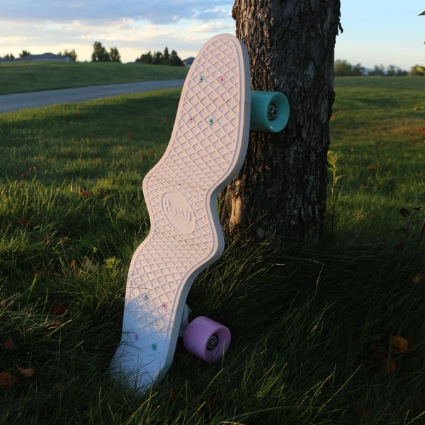 Custom 3D Printed Skateboard for Riding or Wall art. Rideable and decorative to be any design of your choosing