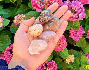 Agate Crystal Large Tumbled Stones Agate crystal tumbled Agate healing crystals agate crystals polished agate