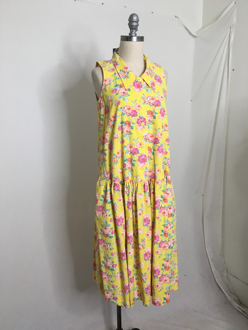 Vintage 80s Ma Mere Albert Nipon Sundress Medium