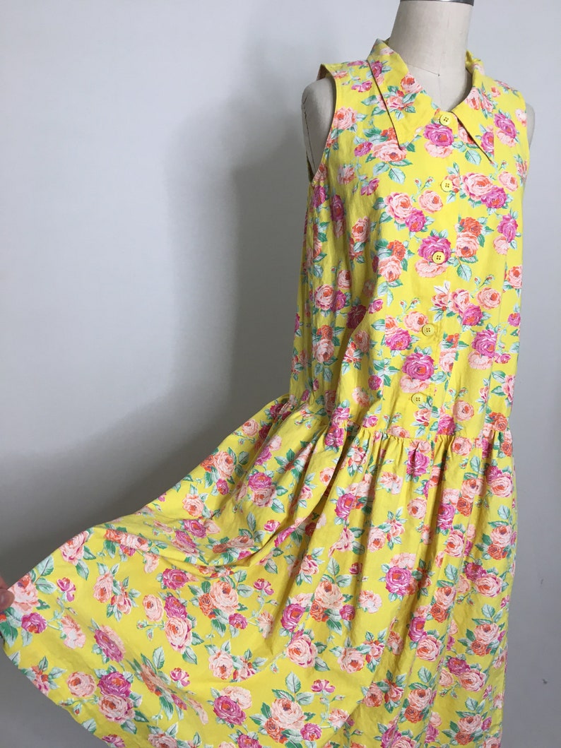 Vintage 80s Ma Mere Albert Nipon Sundress Medium