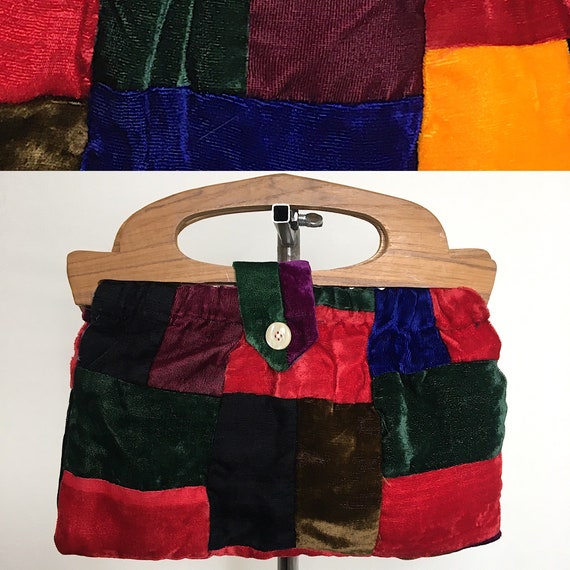 Vintage 70s India Imports of Rhode Island Velvet B