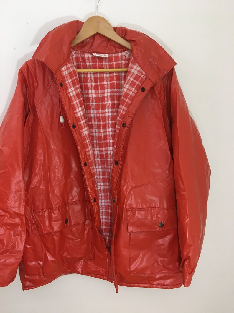 Vintage 90s Kmart Raincoat Size Large