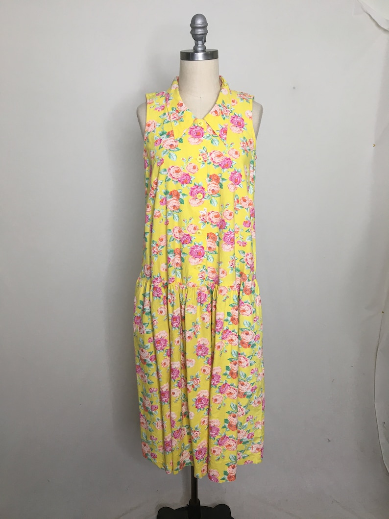 Vintage 80s Ma Mere Albert Nipon Sundress Medium