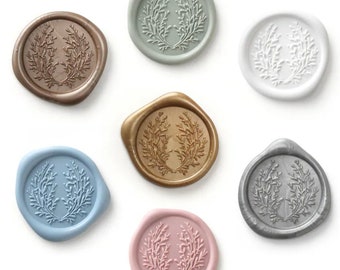 Greenery Sprigs Wax Seal | 25 per package