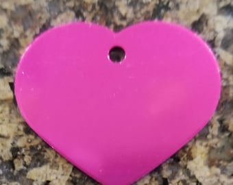 Pet Tag Large Heart