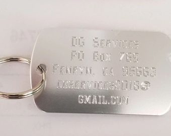 Military ID Tag