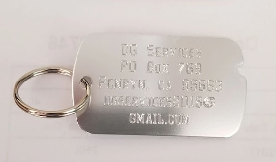 military id tags