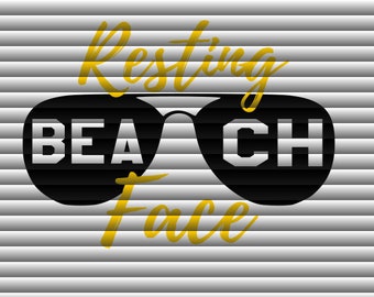 Resting Beach Face