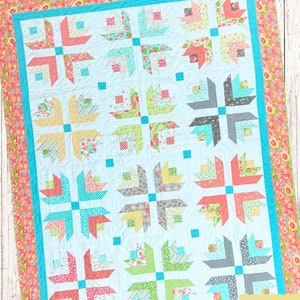 TTN-130 Twisted Tulips Quilt Pattern PDF Digital Download