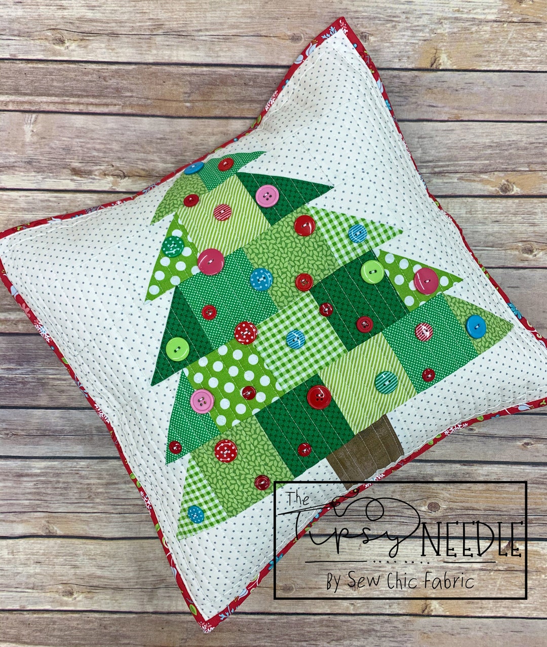 TTN-114 Button Tree Pillow Quilt Pattern PDF Digital Download - Etsy