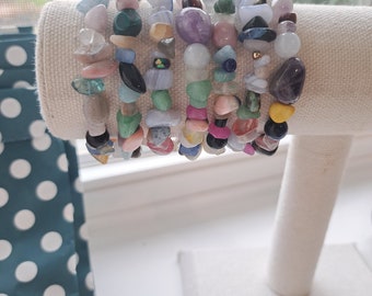 Mixed Gemstone Bracelets