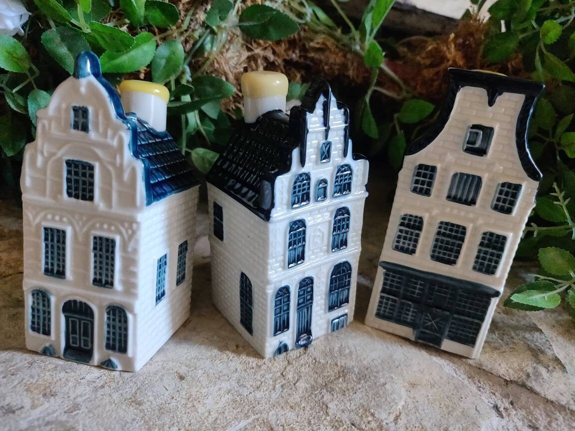 KLM House 21 22 23 KLM Airlines Amsterdam Blue Delft Dutch Etsy