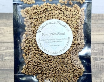 Fenugreek Herb, 1 oz BAG, Protection, Grounding, Prosperity, Focus Intention, Attention, Money, Hoodoo, Rootwork, Metaphysical
