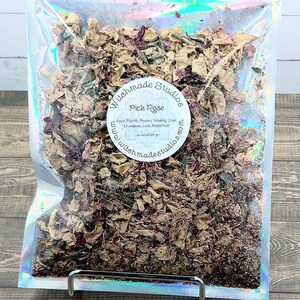 Pink Rose Petals, Rose Buds, Pink Rose Buds 1 oz  BAG Love, Psychic Powers, Healing, Love, Divination, Luck, Protection, Hoodoo, Rootwork