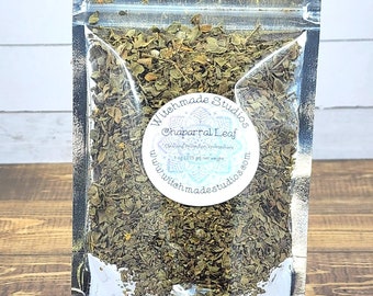Chaparral Leaf Herb, 1 oz BAG, Cleansing, Protection, Environment, Hoodoo, Rootwork, Metaphysical