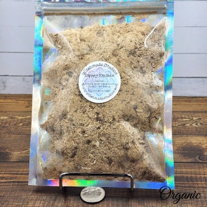 Slippery Elm Bark, Organic, 1 oz bag, Stop Gossip, Slander, Healing, Exorcism, Protection, Spell Breaking, Rootwork, Hoodoo, Metaphysical