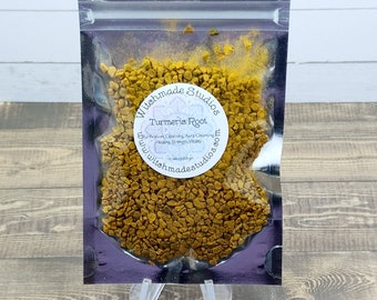 Turmeric Herb, 1 oz BAG, Purification, Cleansing, Aura Cleansing, Healing, Strength, Vitality, Metaphysical, Gift for Witch