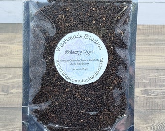 Chicory Root Herb, Remove Obstacles, Favors, Invisibility Spells, Blockbuster, Frugality (1 oz)