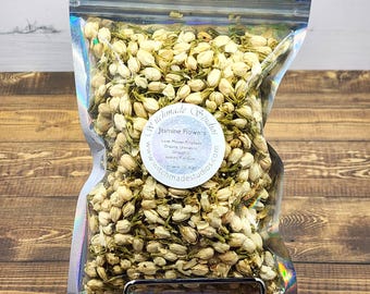 Jasmine Flowers, Love, Dreams, Divination, Sensuality, Luxury, Kindness (1 oz)