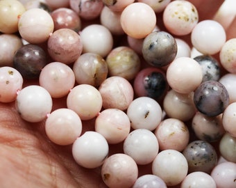Smooth Pink Opal Graduated Rondelle Loose Beads Size 8mm~18mm 15.5inch Smooth Pink Opal Graduated Rondelle Loose Beads Size 8mm~18mm 15.5inch